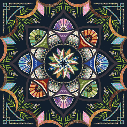 Arcadia Quilt Kit - Quiltworx Technique of the Month 2027 (Preorder)
