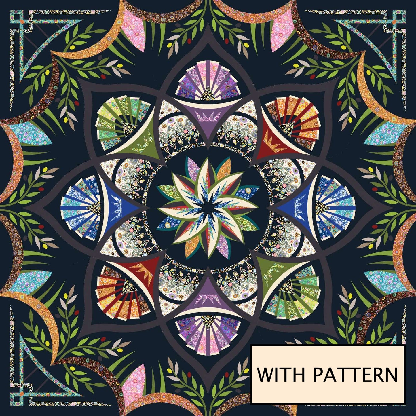 Arcadia Quilt Kit - Quiltworx Technique of the Month 2027 (Preorder)