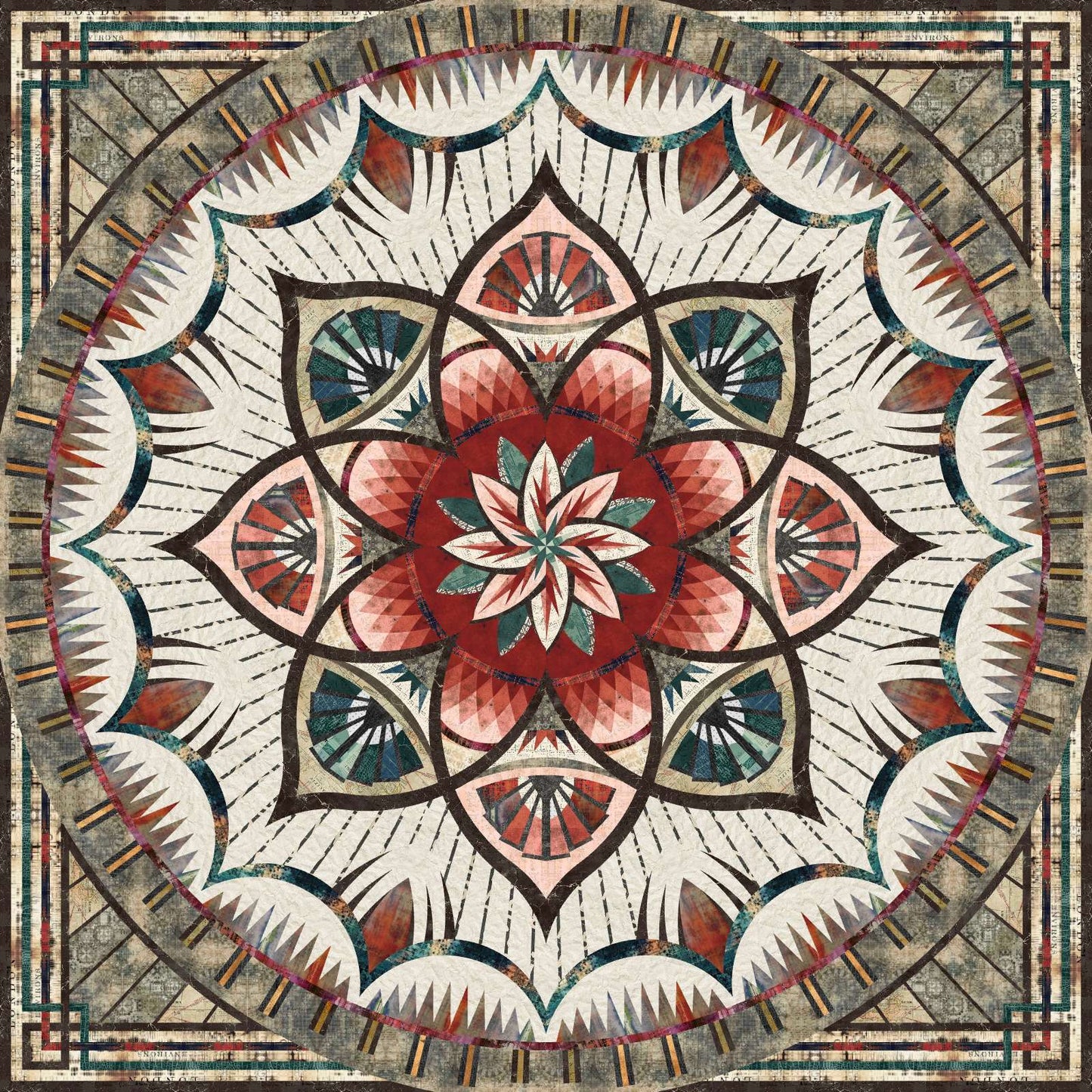 Arcadia Quilt Kit - Quiltworx Technique of the Month 2027 (Preorder)