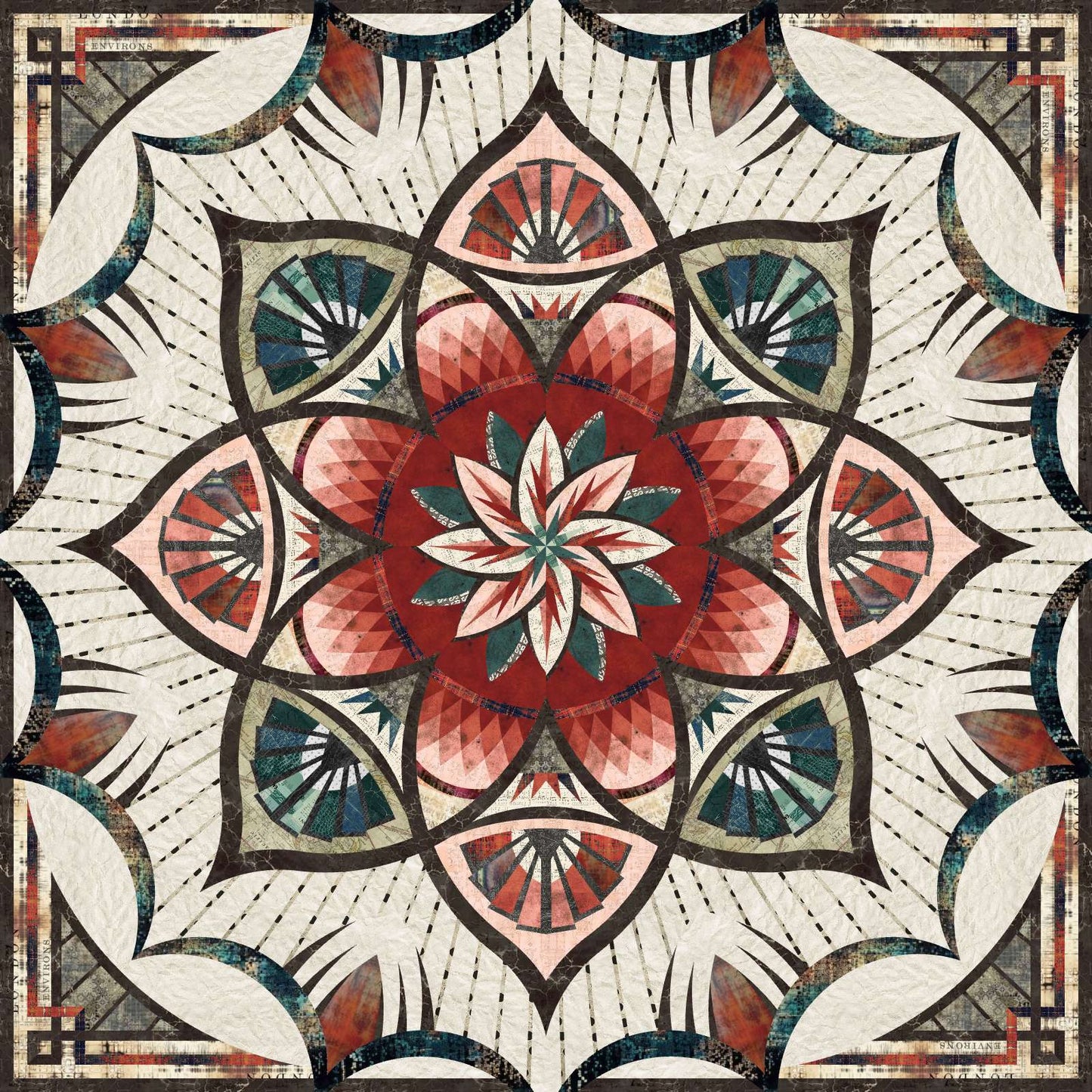 Arcadia Quilt Kit - Quiltworx Technique of the Month 2027 (Preorder)