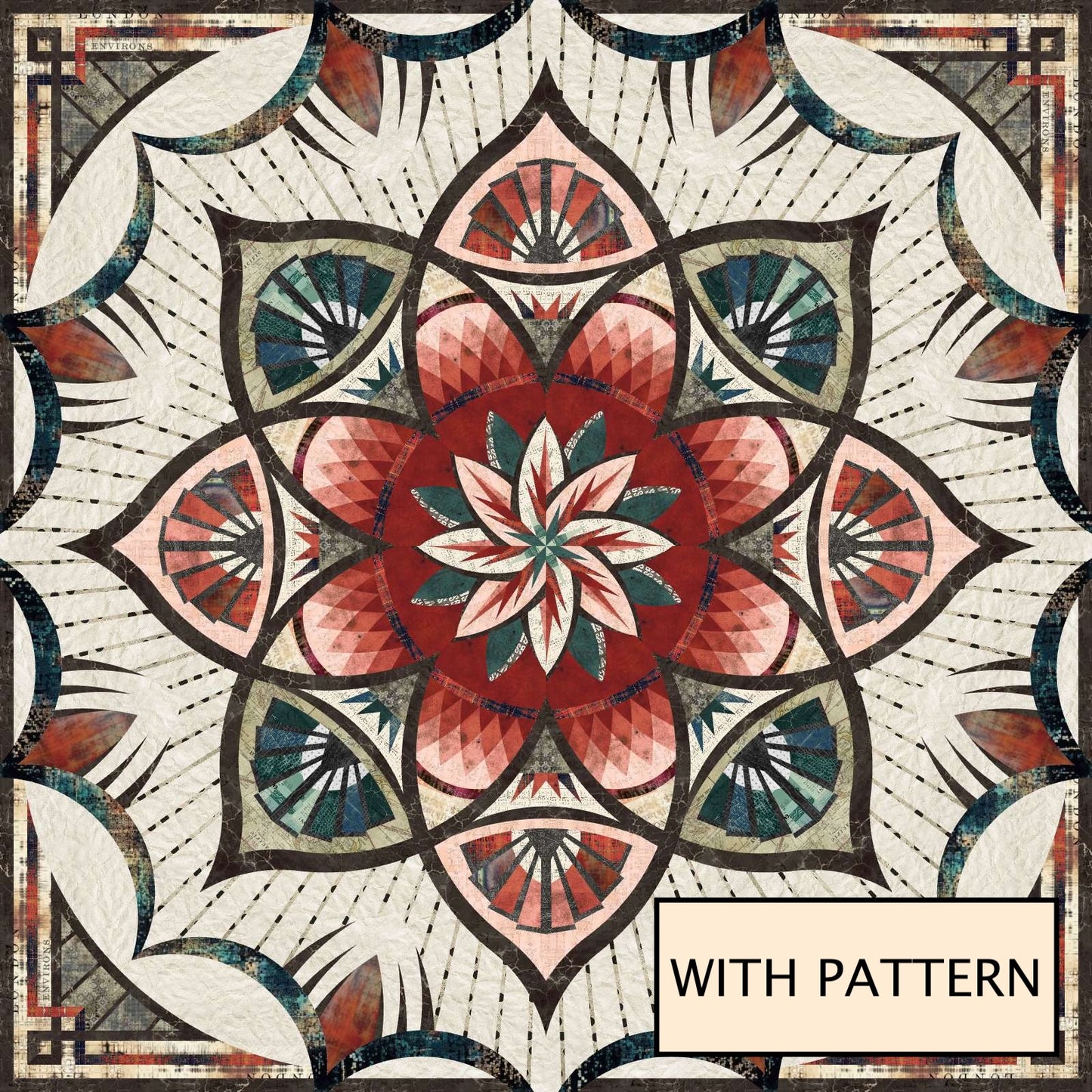 Arcadia Quilt Kit - Quiltworx Technique of the Month 2027 (Preorder)