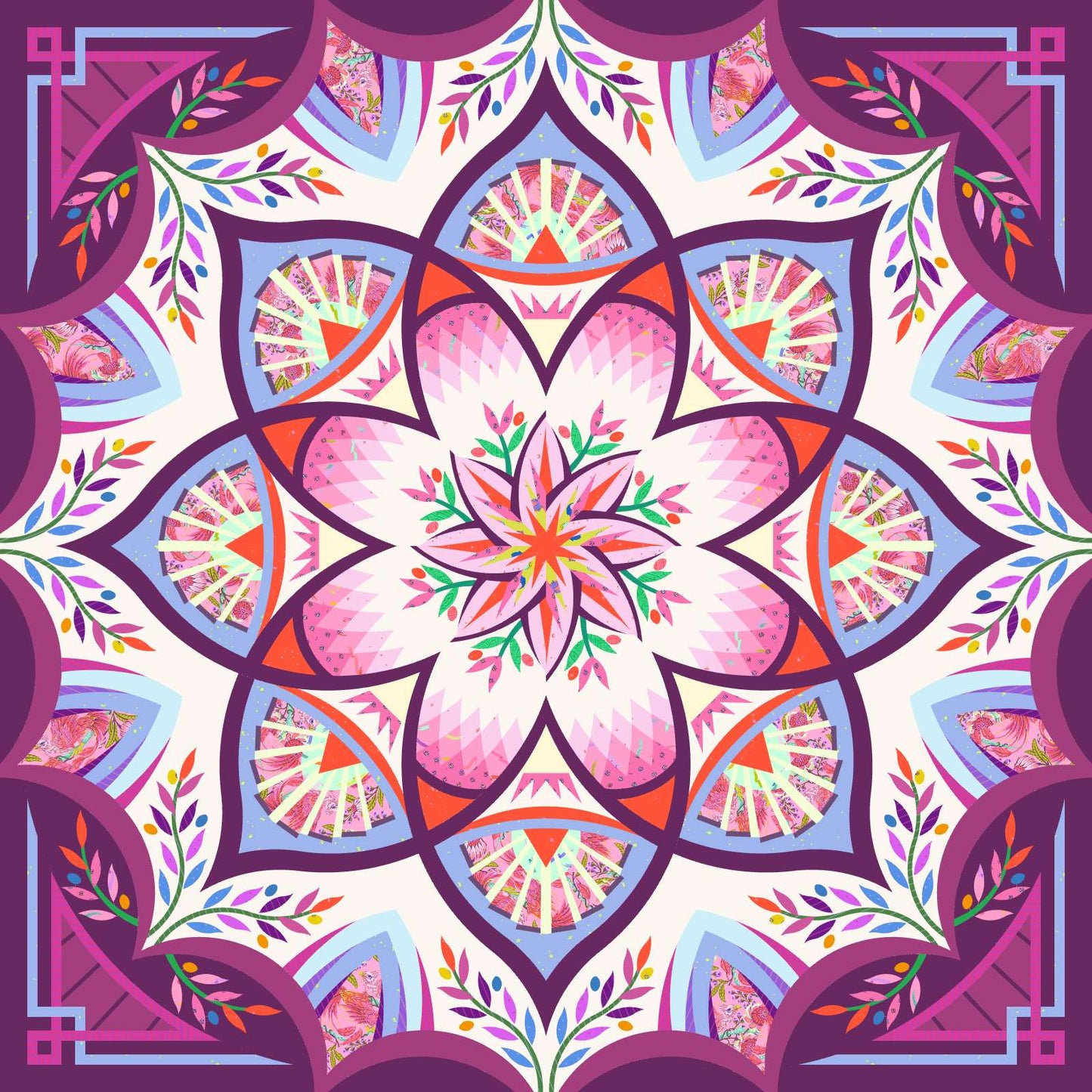 Arcadia Wall Quilt Kit - Fabric Only (Preorder)