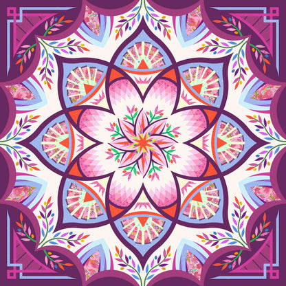 Arcadia Wall Quilt Kit - Fabric Only (Preorder)