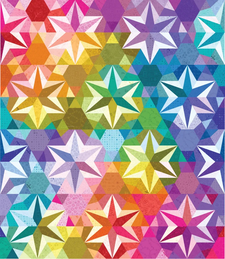 Stellara Quilt Kit (Fabric Only) (Preorder)