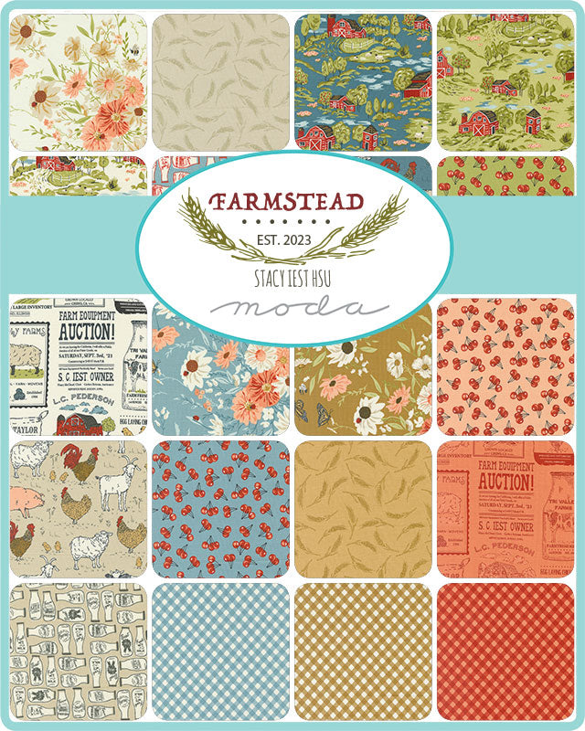 Farmstead Fat Quarter Bundle, 33 Pieces - by Stacy Iest Hsu