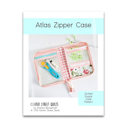 Center Street Quilts - Atlas Zipper Case Pattern - CEN 104