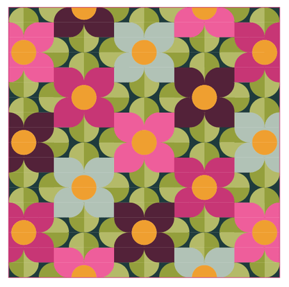 Blooms Quilt Kit
