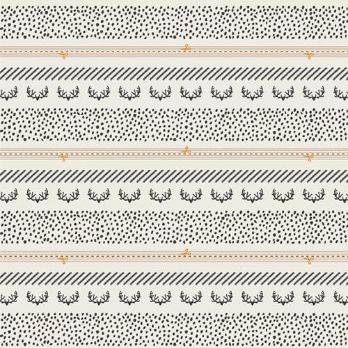 Cotton quilting fabric pattern called 'Woodlands Bound'. Part of the '2.5 Edition Binding' fabric collection. Designed by Art Gallery Fabrics for fabric company Art Gallery Fabrics. SKU: BIN25108. 44-45 inch width.