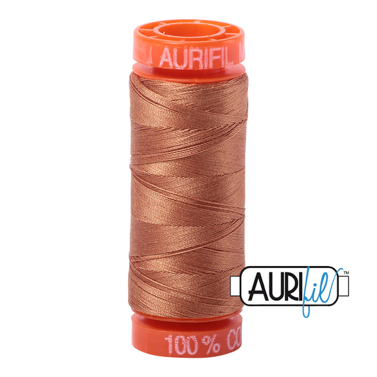 Aurifil Cotton Mako Thread - 50wt - 200m Spool - Red Peony - MK50SP200-2230