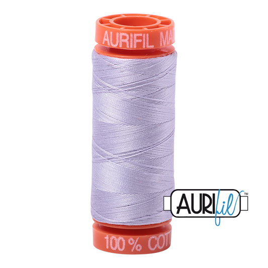 Aurifil Cotton Mako Thread - 50wt - 200m Spool - Iris - MK50SP200-2560
