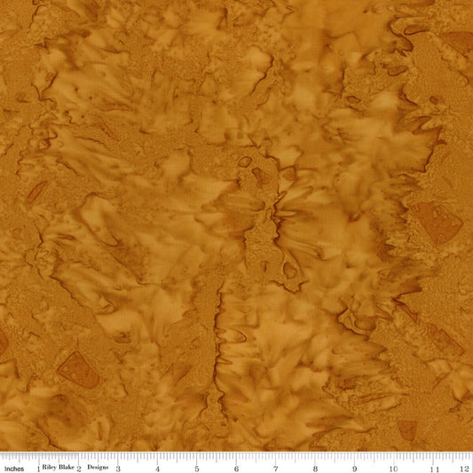 Batiks Hand-Dyes - Golden Glory  - The RBD Designers - BT21000-265 - Half Yard