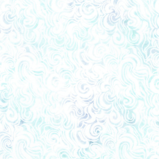 Batiks Sunken Treasure - Powdered Pastels  - Michael Davison - BT23716-121 - Half Yard