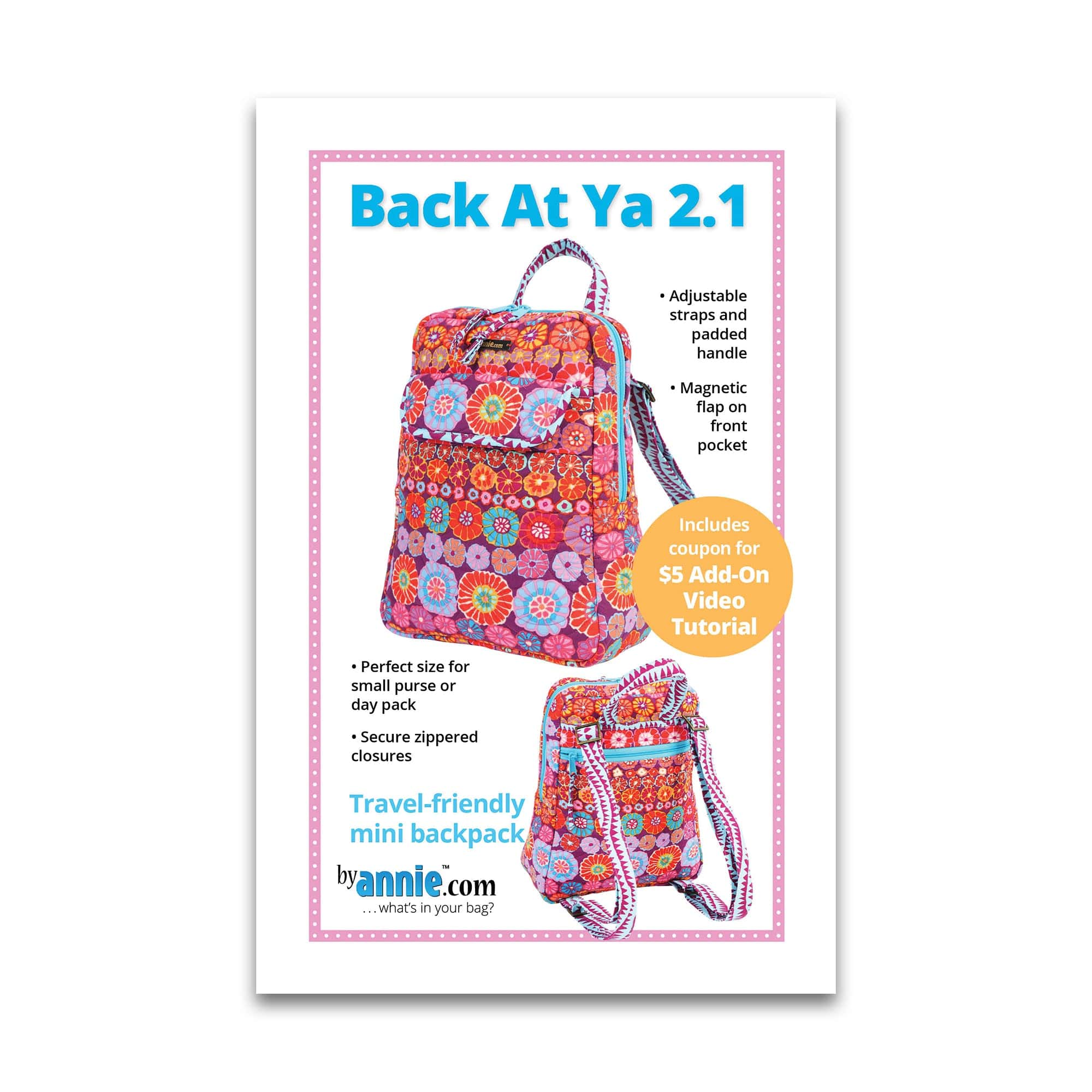 Back at Ya 2.0 - Patterns by Annie - Paper Pattern - PBA226 – Pink Door ...