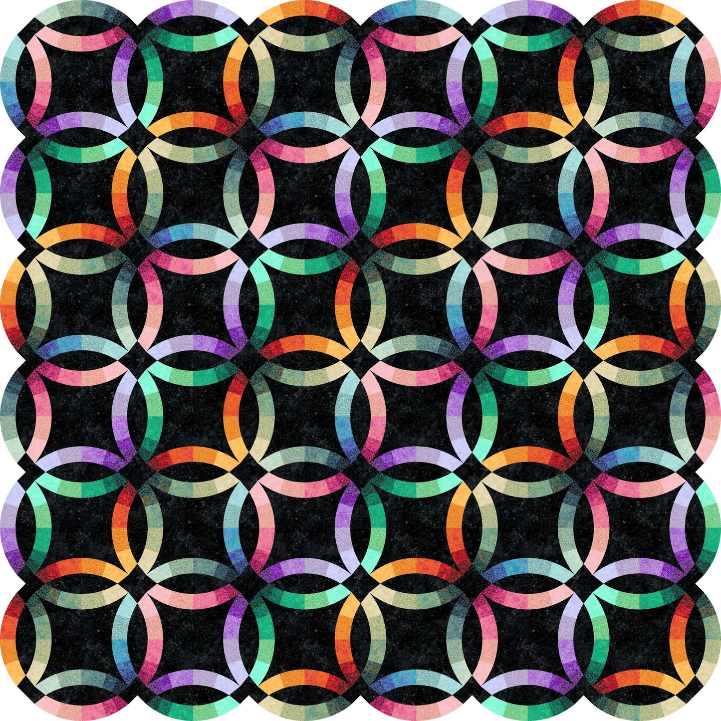 Bali Wedding Star Quilt Kit - Fabric + Pattern (Preorder)