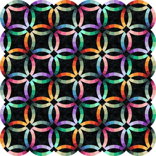 Bali Wedding Star Quilt Kit - Fabric + Pattern (Preorder)