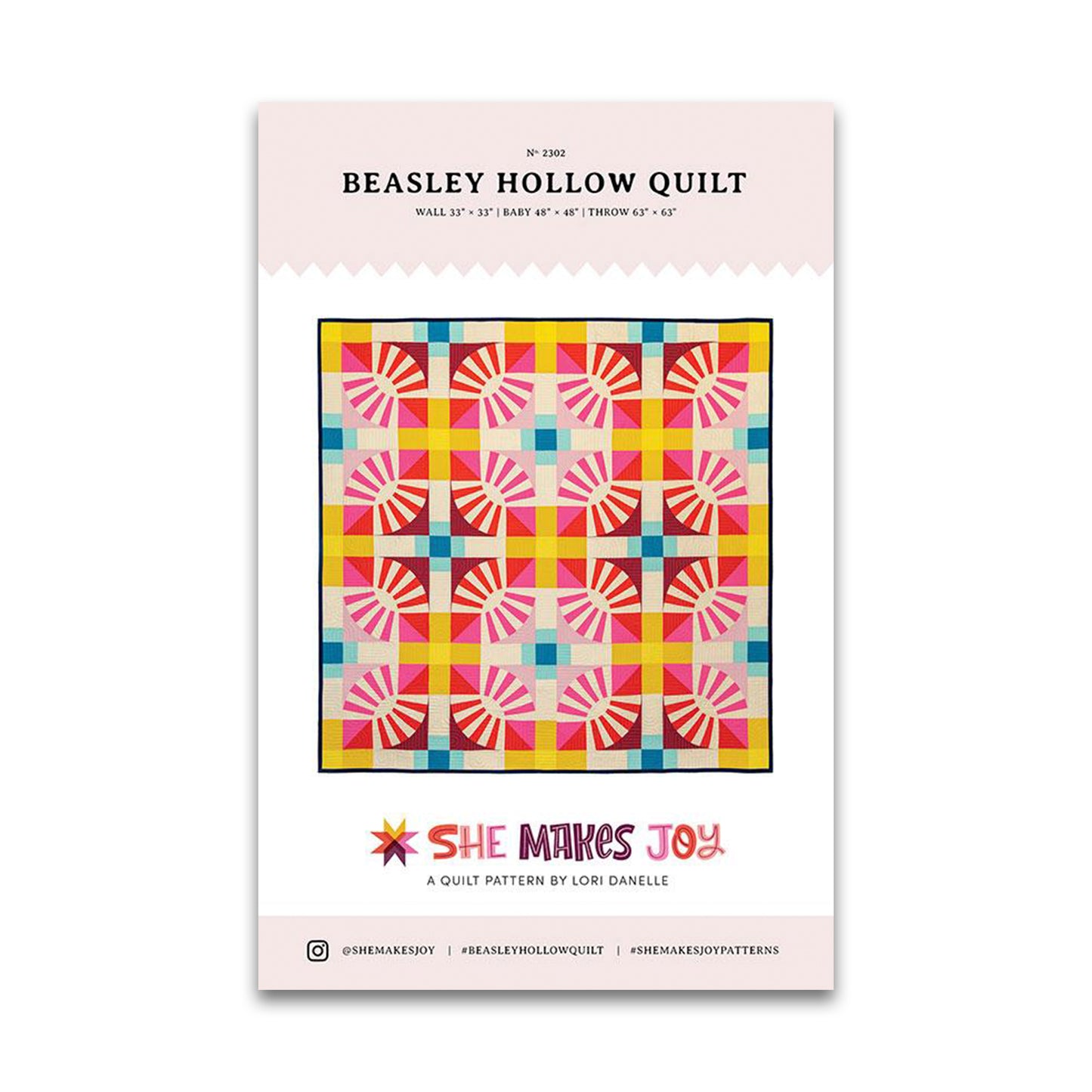 Beasley Hollow - Printed Pattern - She Makes Joy - SMJ 2302