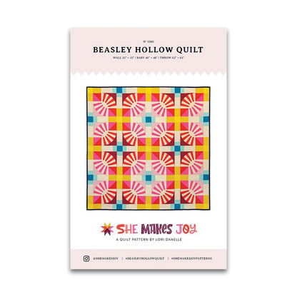 Beasley Hollow - Printed Pattern - She Makes Joy - SMJ 2302