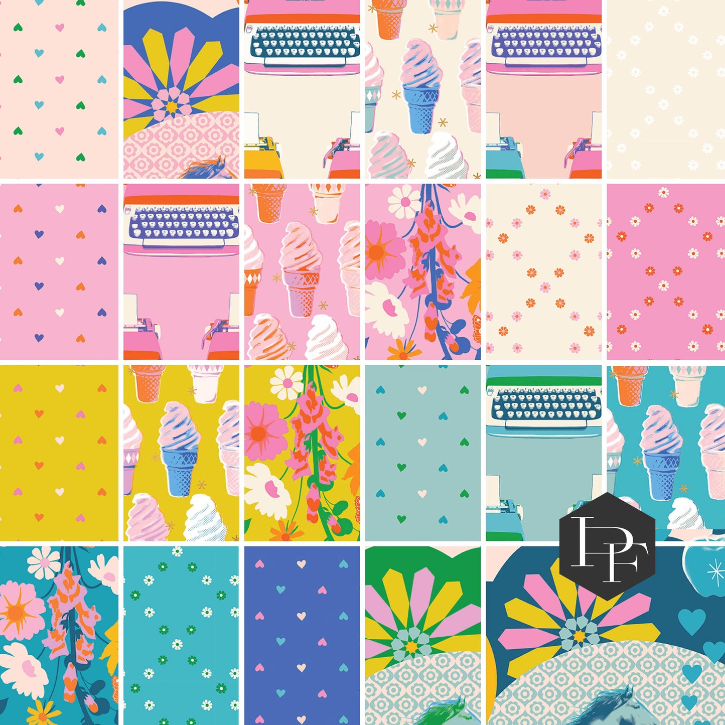 Best Day Ever Half Yard Bundle by Melody Miller, 23 pieces