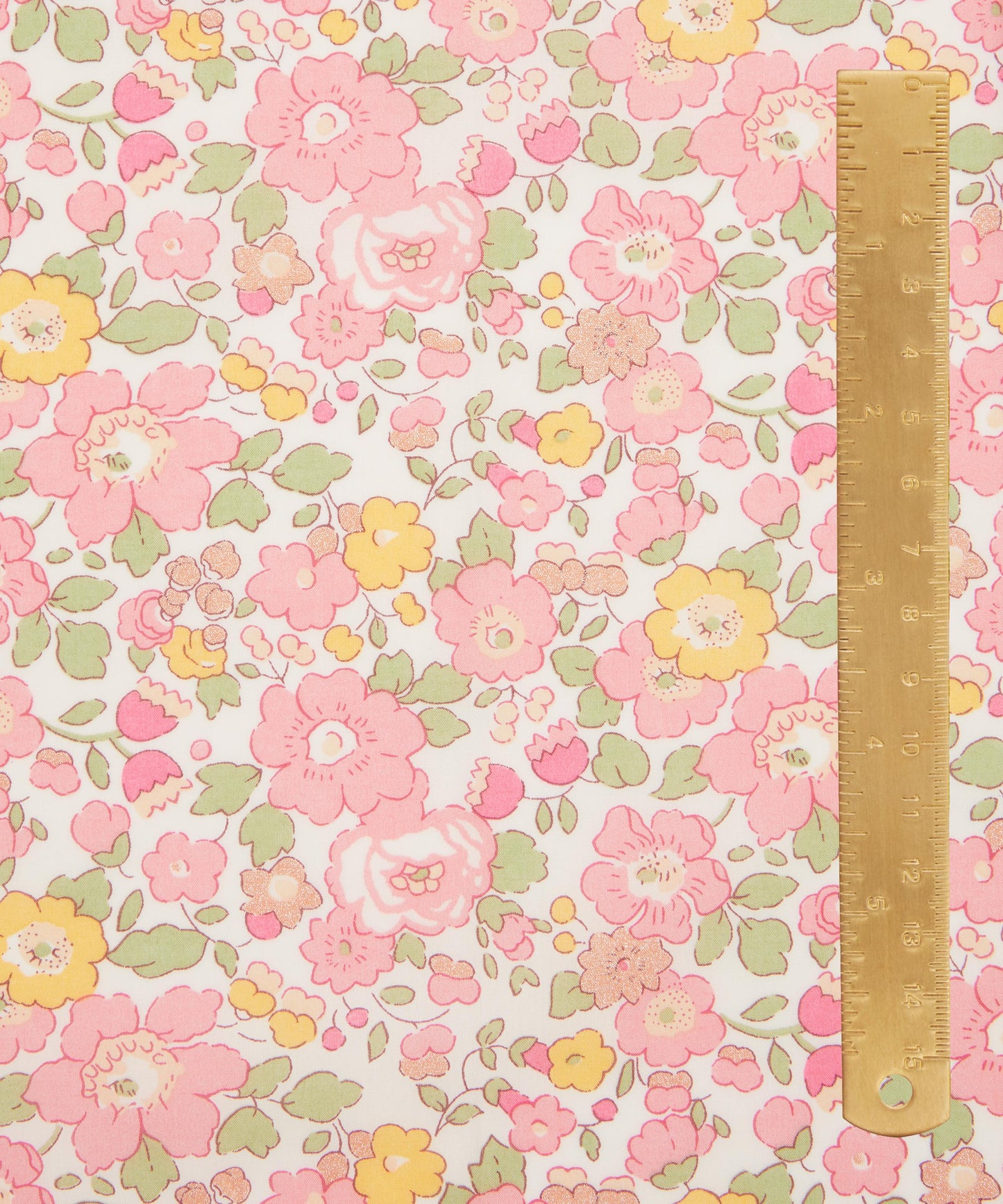 Liberty London - Tana Lawn - Betsy - Classic Metallic Collection - 03632019AB - Half Yard