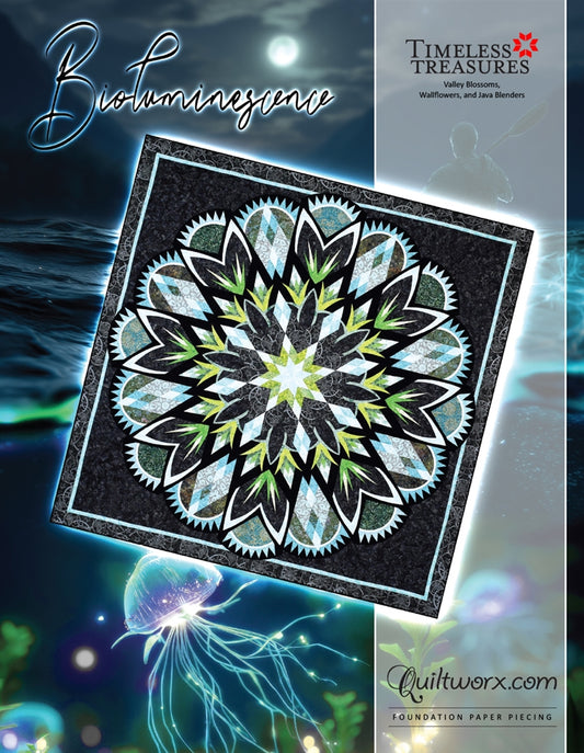 Bioluminescence Quilt Pattern - Quiltworx - JNQ00257P11 (Preorder)