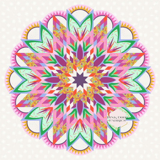 Bioluminescence Quilt Kit - A Pink Door Exclusive. Quiltworx + Legendary by Tula Pink (Preorder)
