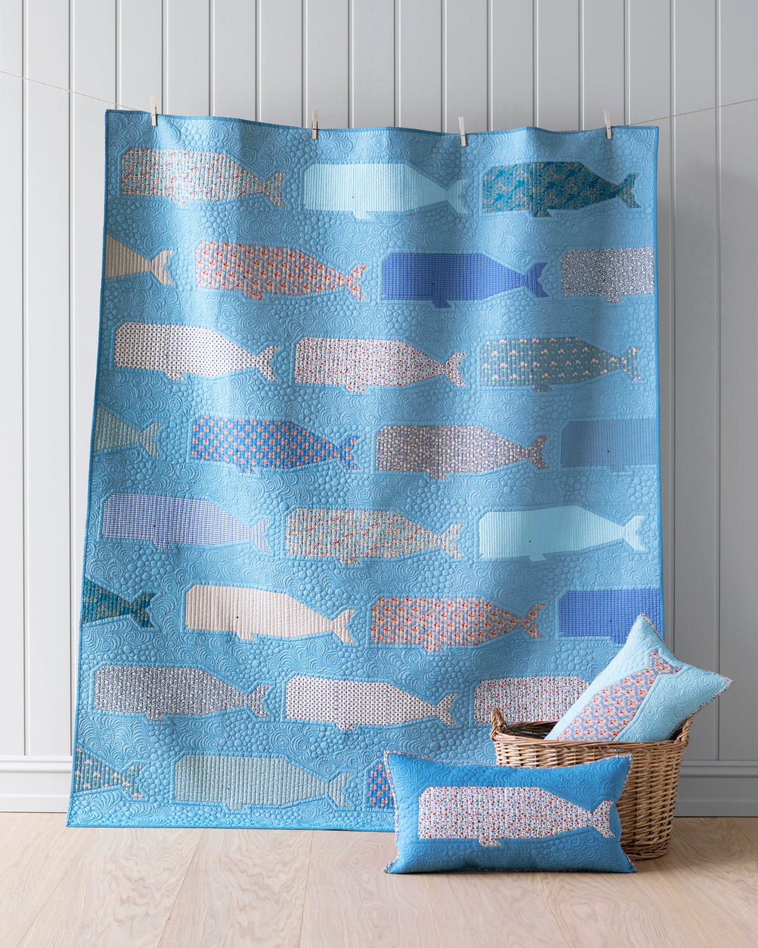 PREORDER - Creating Memories - Blue Whale - Tilda Fabrics - Quilt Kit