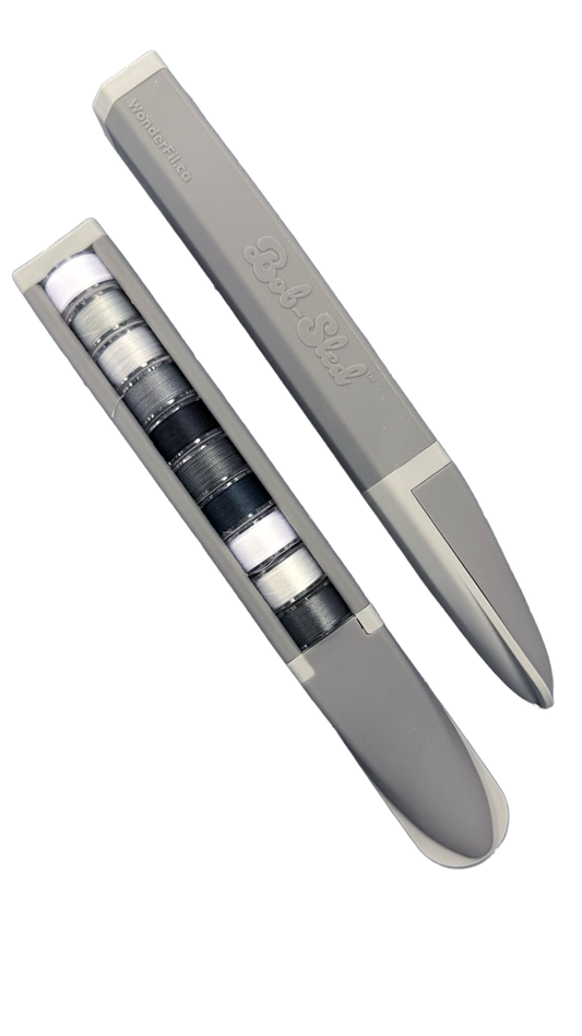 Wonderfil Bobsled - coordinates with Graywork