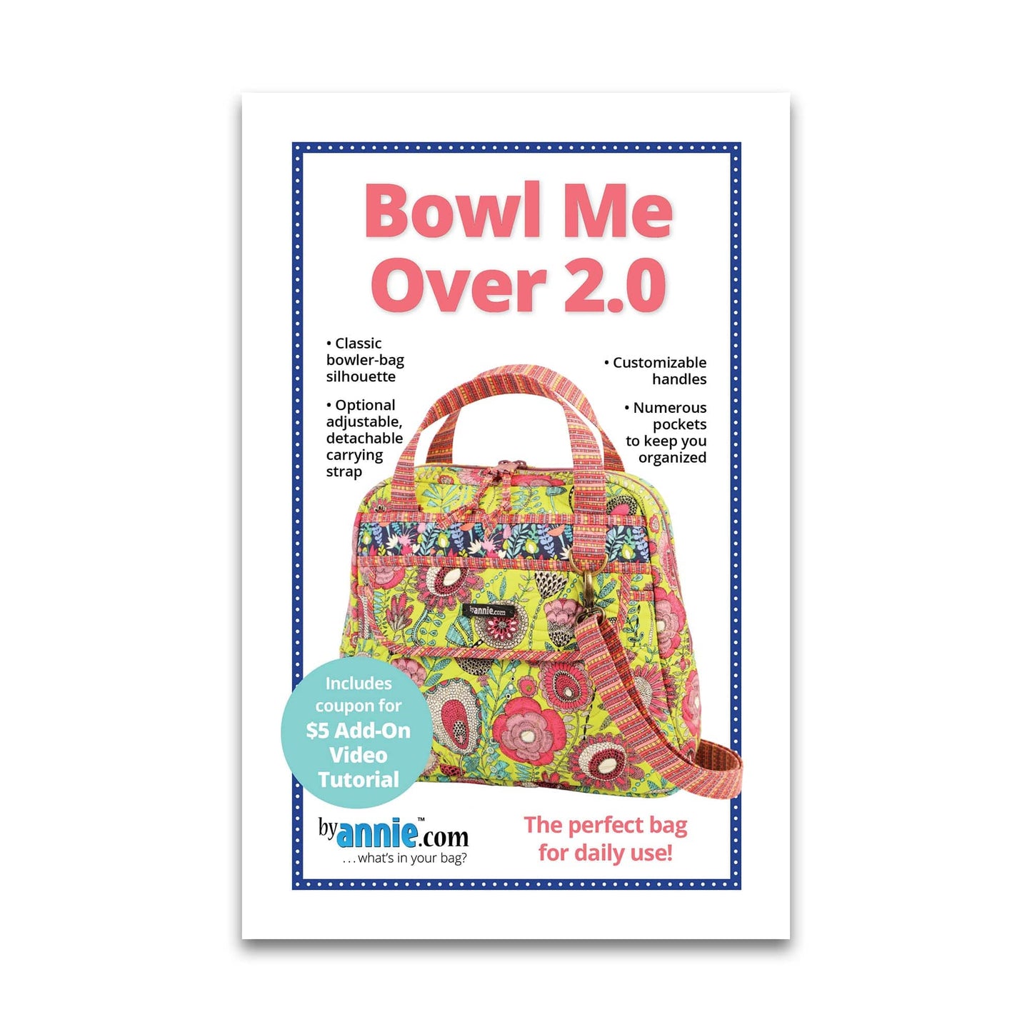 Bowl Me Over - Patterns by Annie - Paper Pattern - PBA249-2