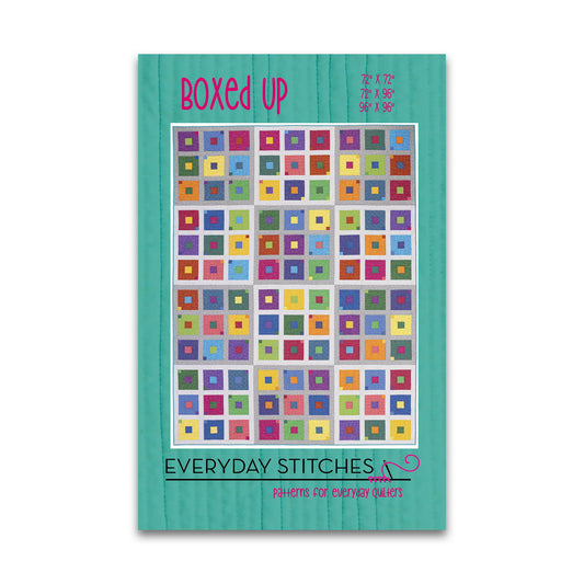 Boxed Up - Quilt Pattern - Everyday Stitches - ES 546BOX - Paper Pattern
