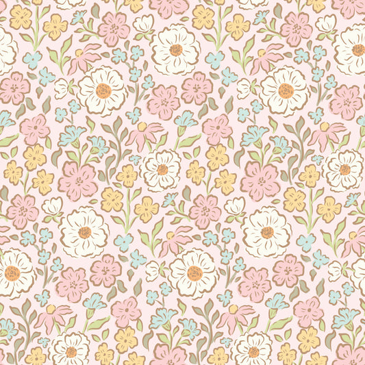 Little Posies - Main Pink - C18320-PINK - Half Yard