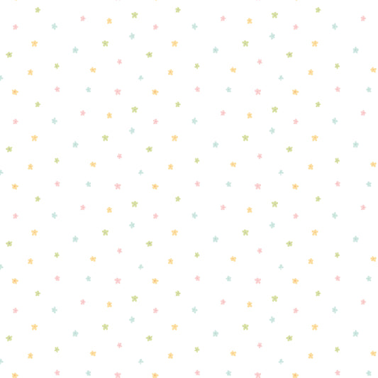 Little Posies - Ditsy White - C18326-WHITE - Half Yard