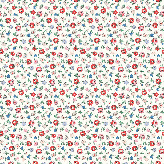 From London, With Love - Ditsy Floral Cream  - Cath Kidston - C18991-CREAM - Half Yard (Preorder)
