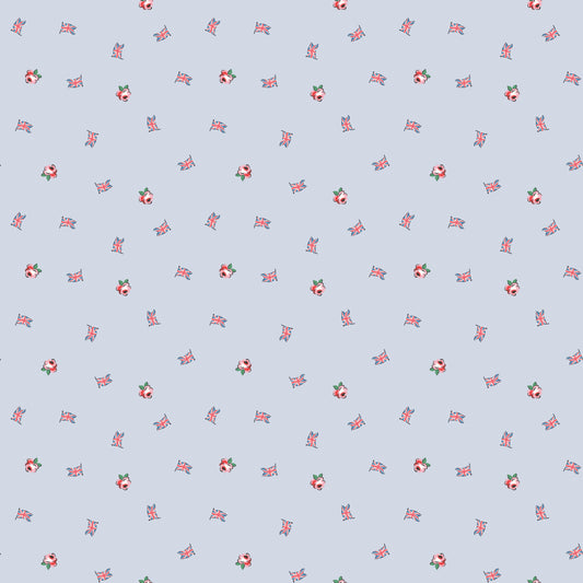 From London, With Love - Flags Light Blue  - Cath Kidston - C18992-LTBLUE - Half Yard (Preorder)
