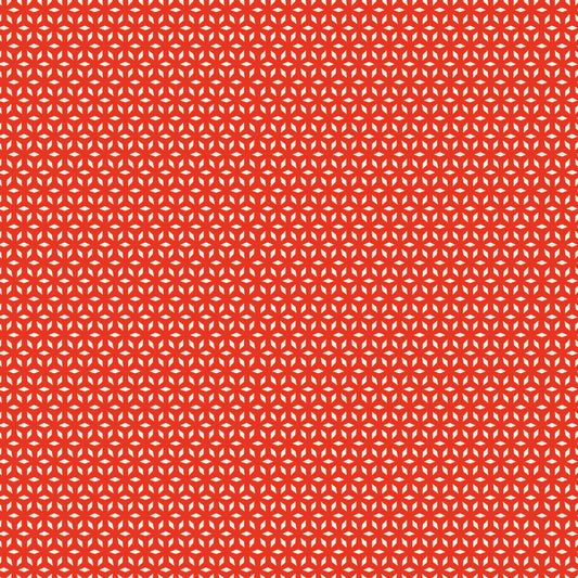 Christmas Cheer - Snowflake Doily in Red - Shawn Wallace - C19065-RED - Half Yard (Preorder)
