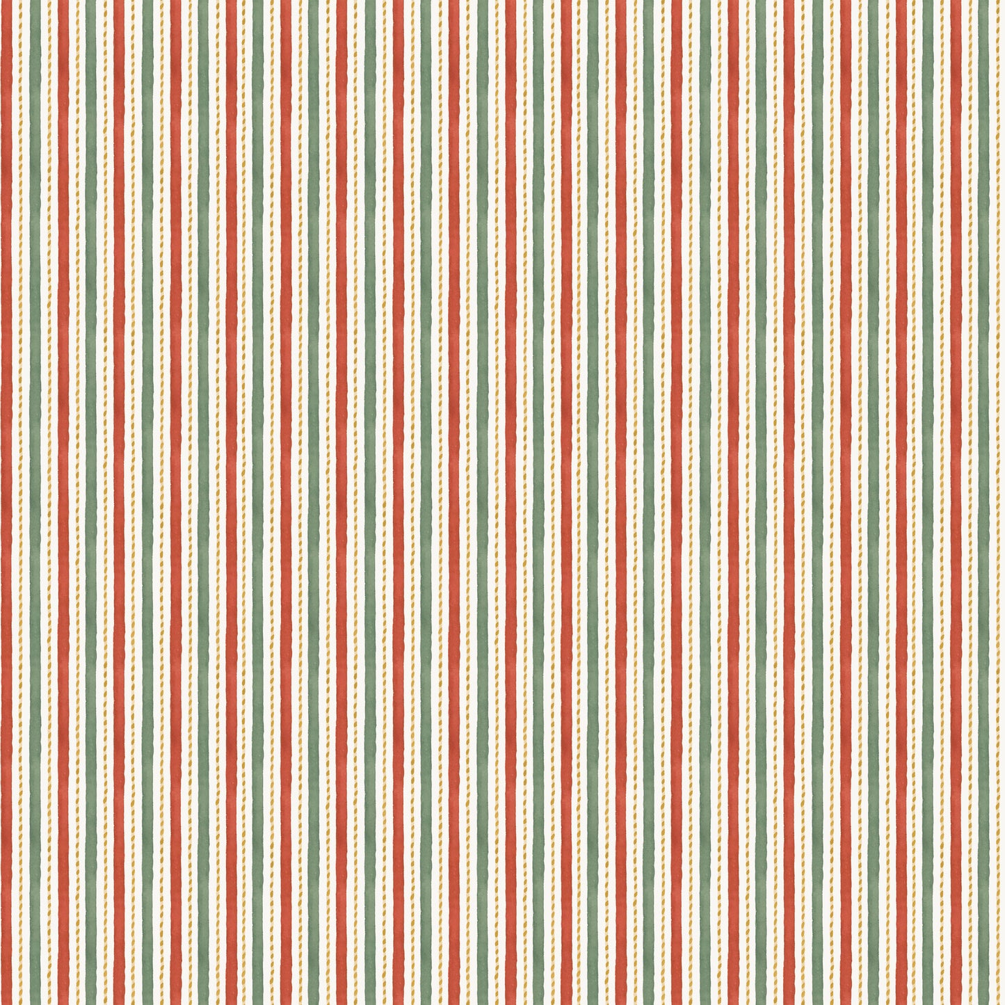 Santa's Fair - Stripes in Multi - Lisa Audit - C19205-MULTI - Half Yard (Preorder)