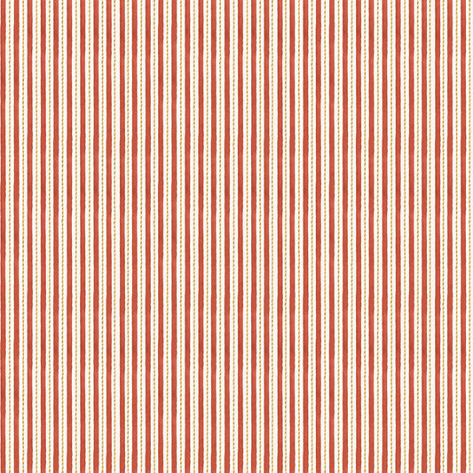 Santa's Fair - Stripes in Red - Lisa Audit - C19205-RED - Half Yard (Preorder)