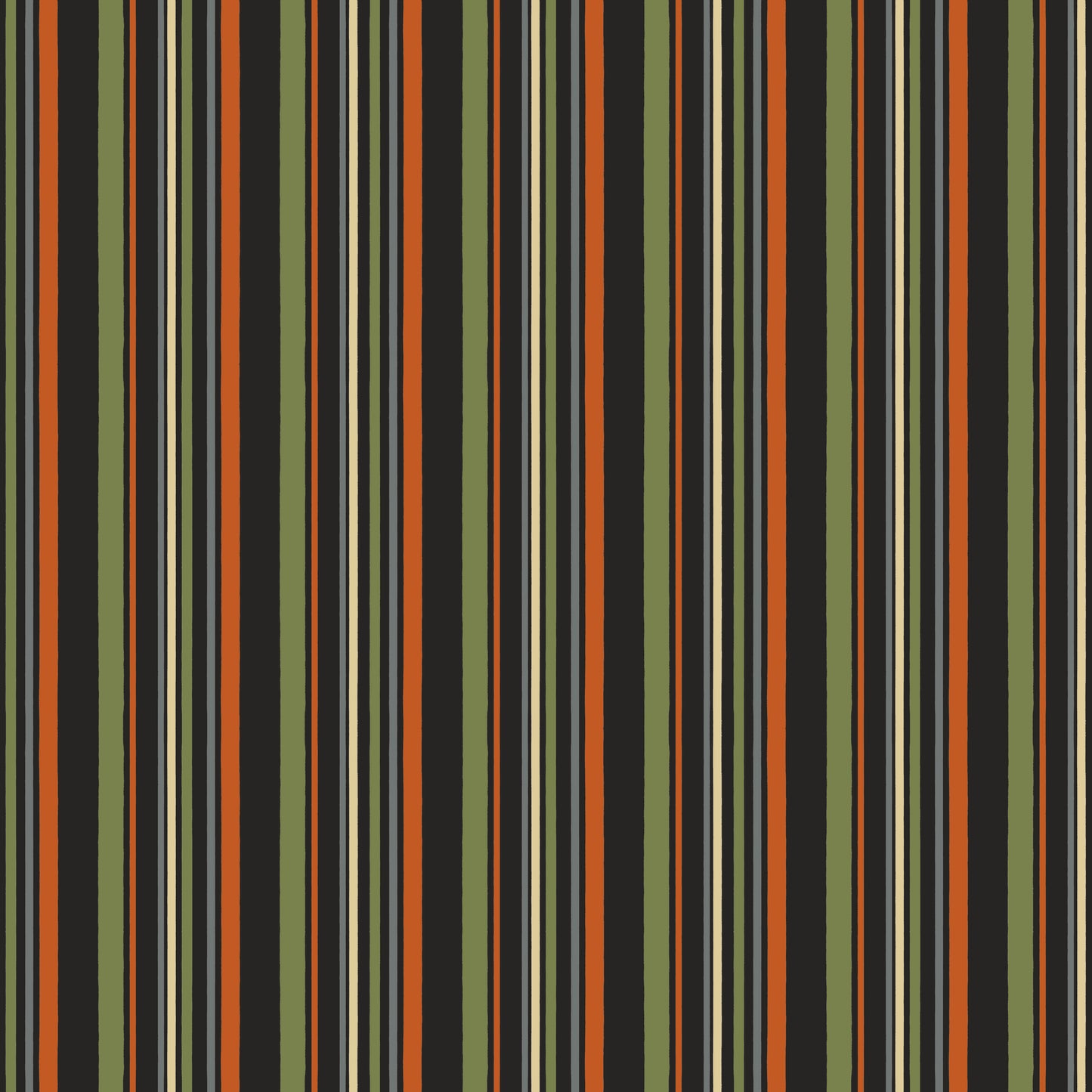 Witchy Vibes - Stripes in Avocado - Lisa Audit - CD19276-AVOCADO - Half Yard (Preorder)