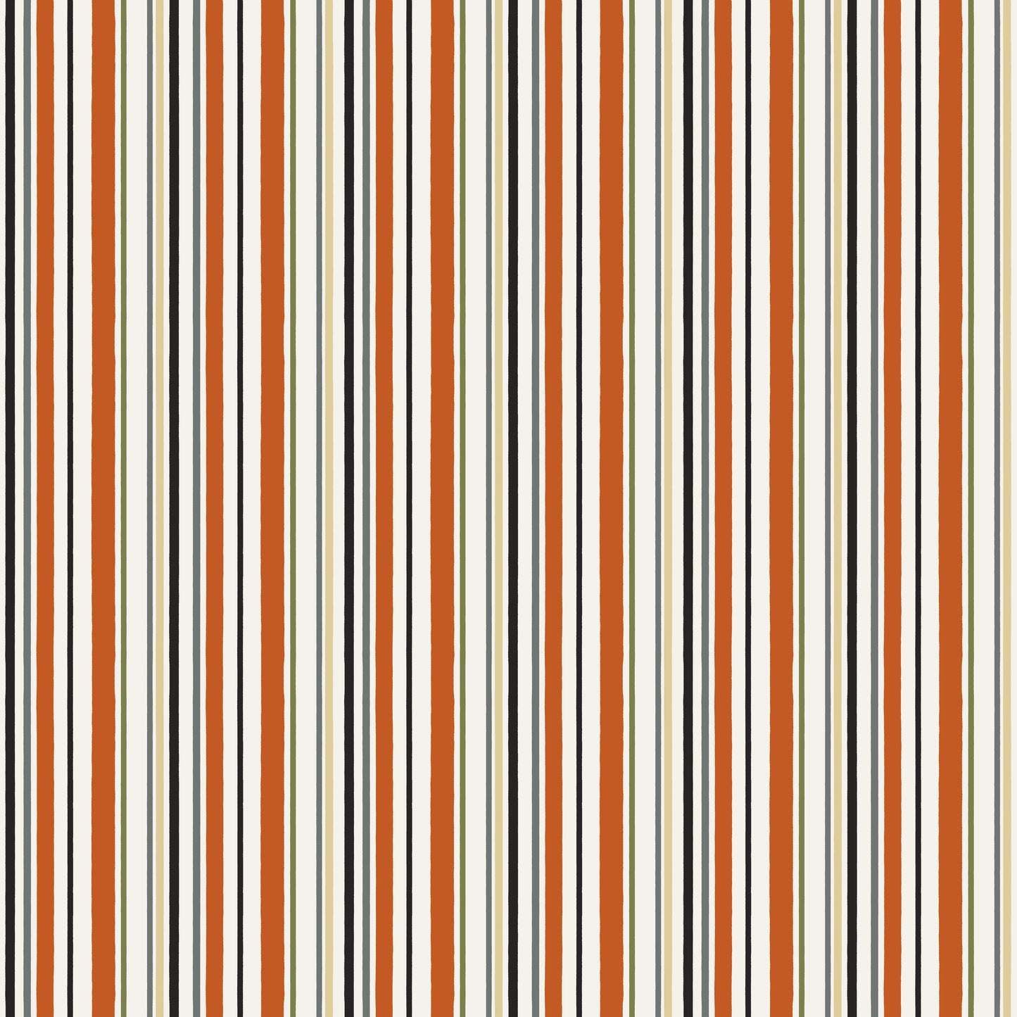 Witchy Vibes - Stripes in Multi - Lisa Audit - CD19276-MULTI - Half Yard (Preorder)