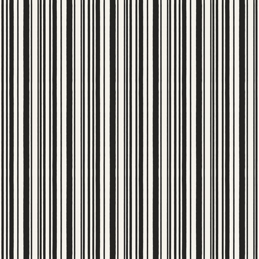 Witchy Vibes - Stripes in Raven - Lisa Audit - CD19276-RAVEN - Half Yard (Preorder)