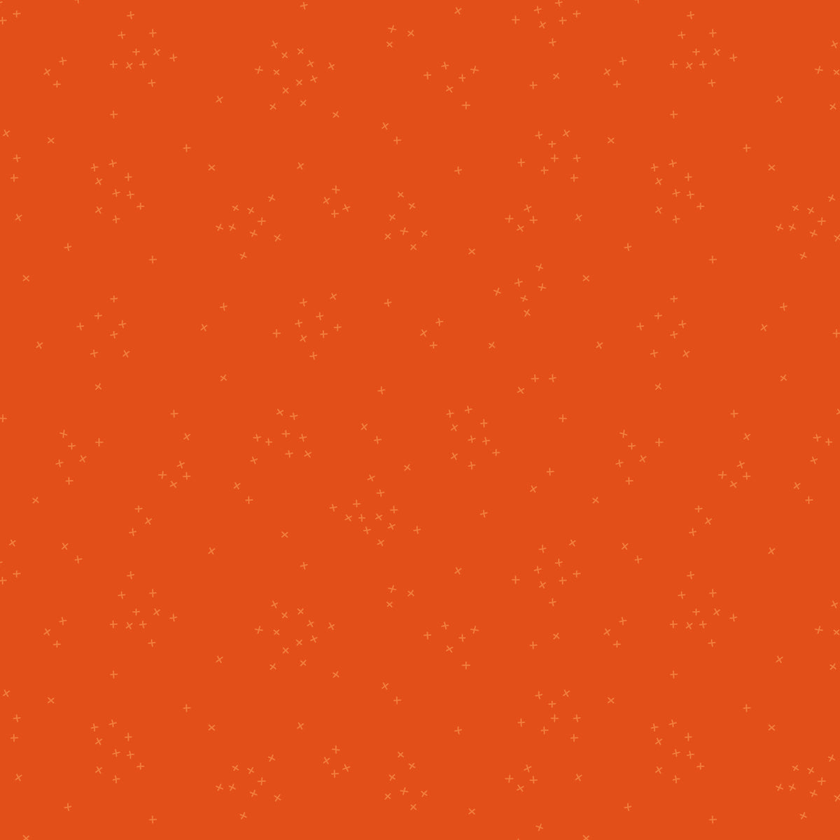 Scattered-A-Cross - Riley Orange - The RBD Designers - C370-RILEYORANGE - Half Yard (Preorder)