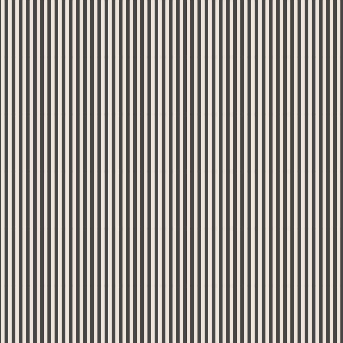 Stripes - Ivory Charcoal  - The RBD Designers - C505-CHARCOAL - Half Yard
