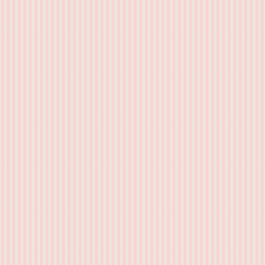 Stripes - Ivory Pink Dogwood  - The RBD Designers - C505-DOGWOOD - Half Yard