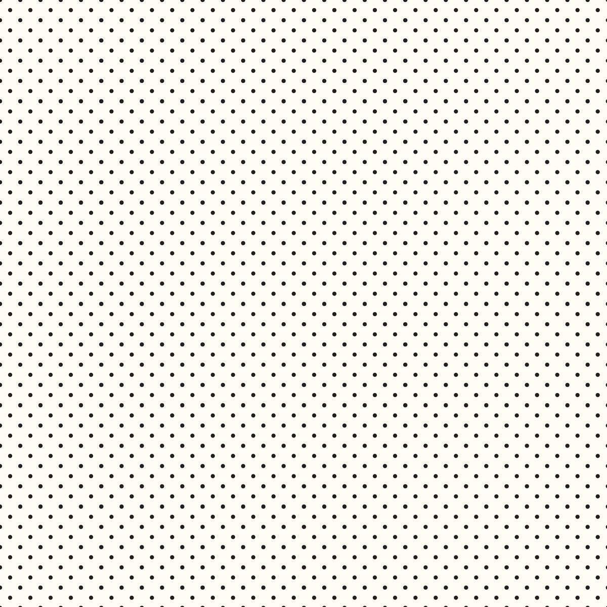 Swiss Dot - Le Creme Black  - The RBD Designers - C600-110 BLACK - Half Yard
