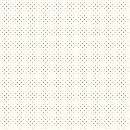 Swiss Dot - Le Creme Gray  - The RBD Designers - C600-40 GRAY - Half Yard