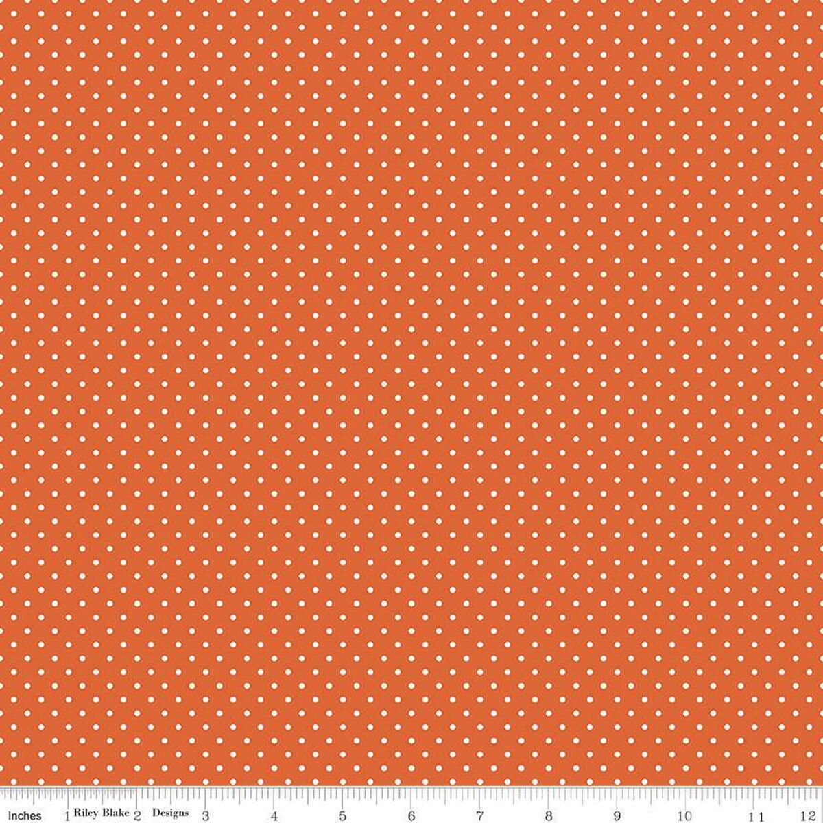 Swiss Dot - Autumn  - The RBD Designers - C670-AUTUMN - Half Yard