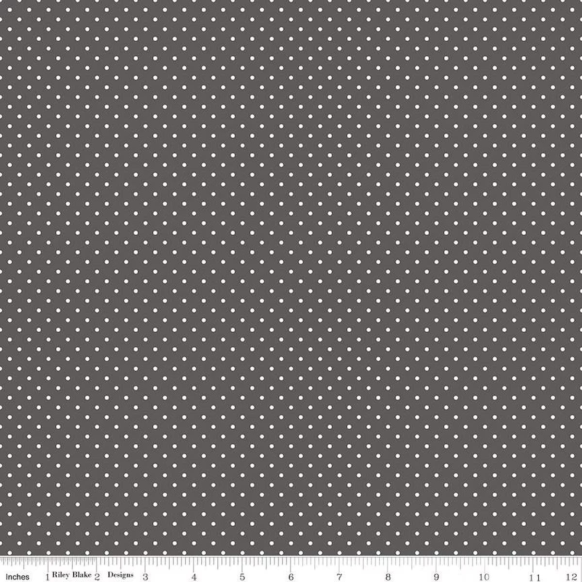 Swiss Dot - Shadow - The RBD Designers - C670-SHADOW - Half Yard