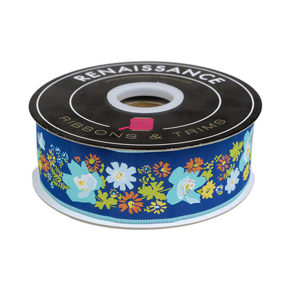 Paper Hamlet - Floral Border 2" - by Cathe Holden - One Yard