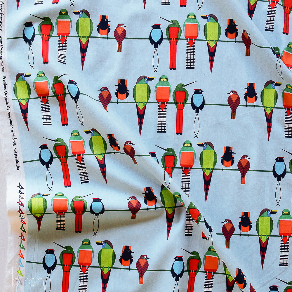 Monteverde Habitat Vol. 1 - Pretty Perched - Charlie Harper - CH-370 - Half Yard