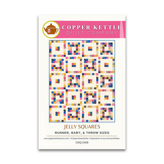 Jelly Squares Quilt Pattern - Sarah Sumbera - CKQ 2409 - Printed Pattern