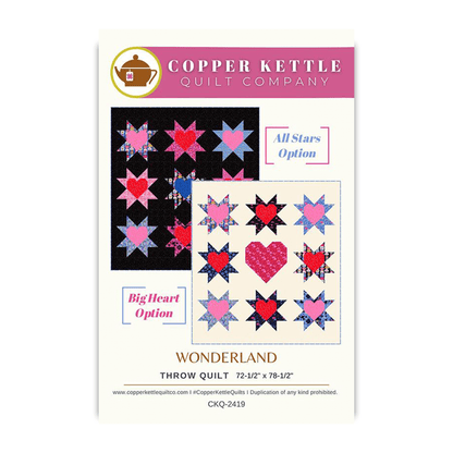 Wonderland Quilt Pattern - Sarah Sumbera - CKQ 2419 - Printed Pattern